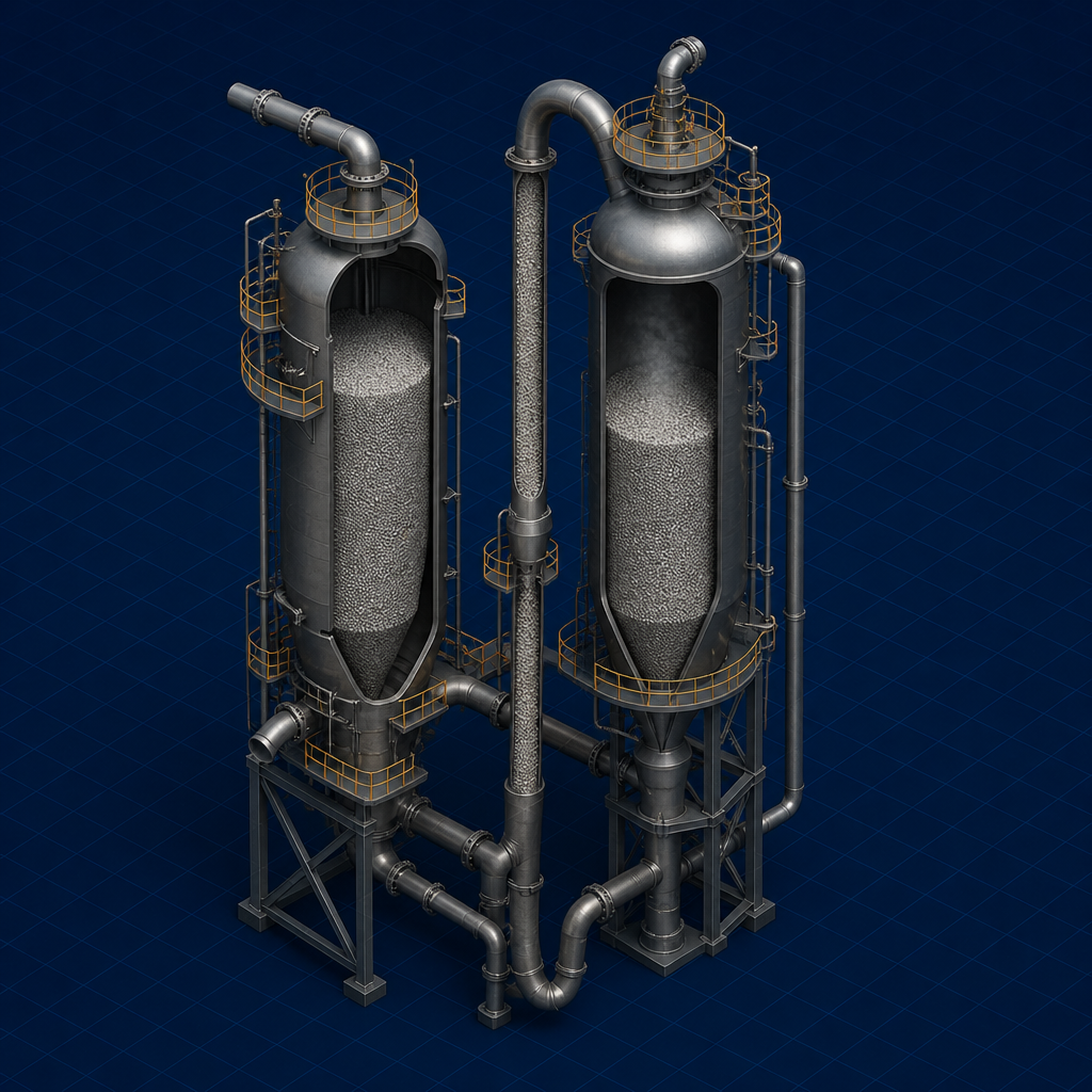 FCC riser and regenerator — Catalytic Cracking