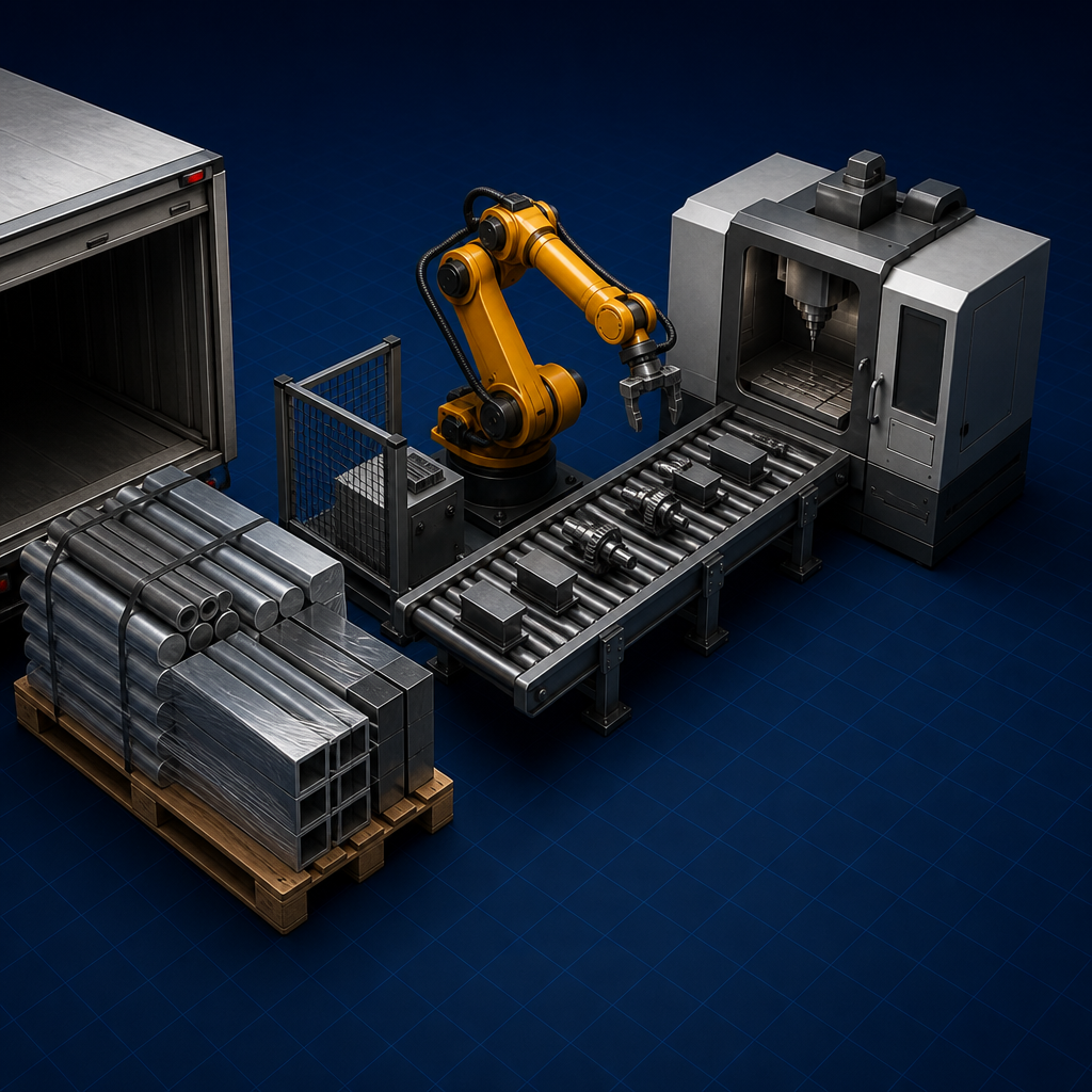 Receiving dock and robot — Procurement and Vendor Management