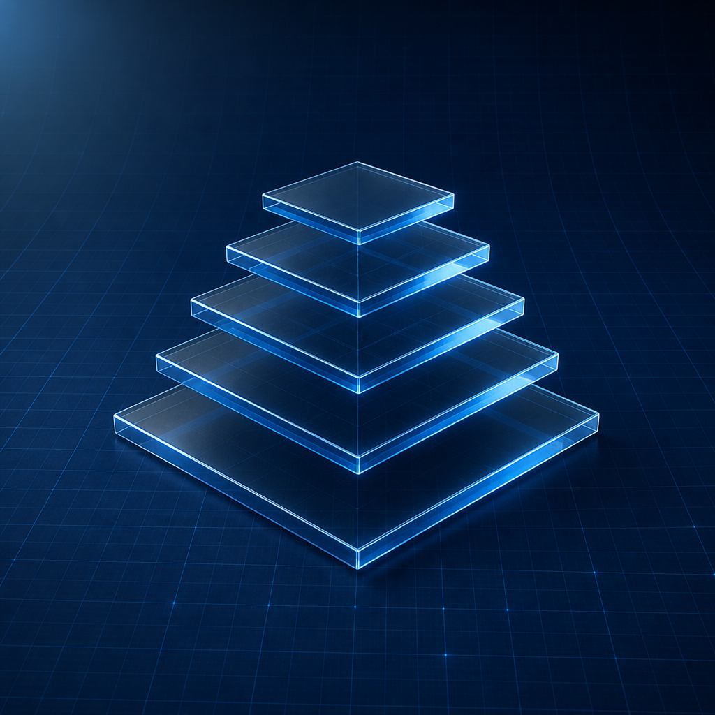 Maturity step pyramid — Software Quality and CMM