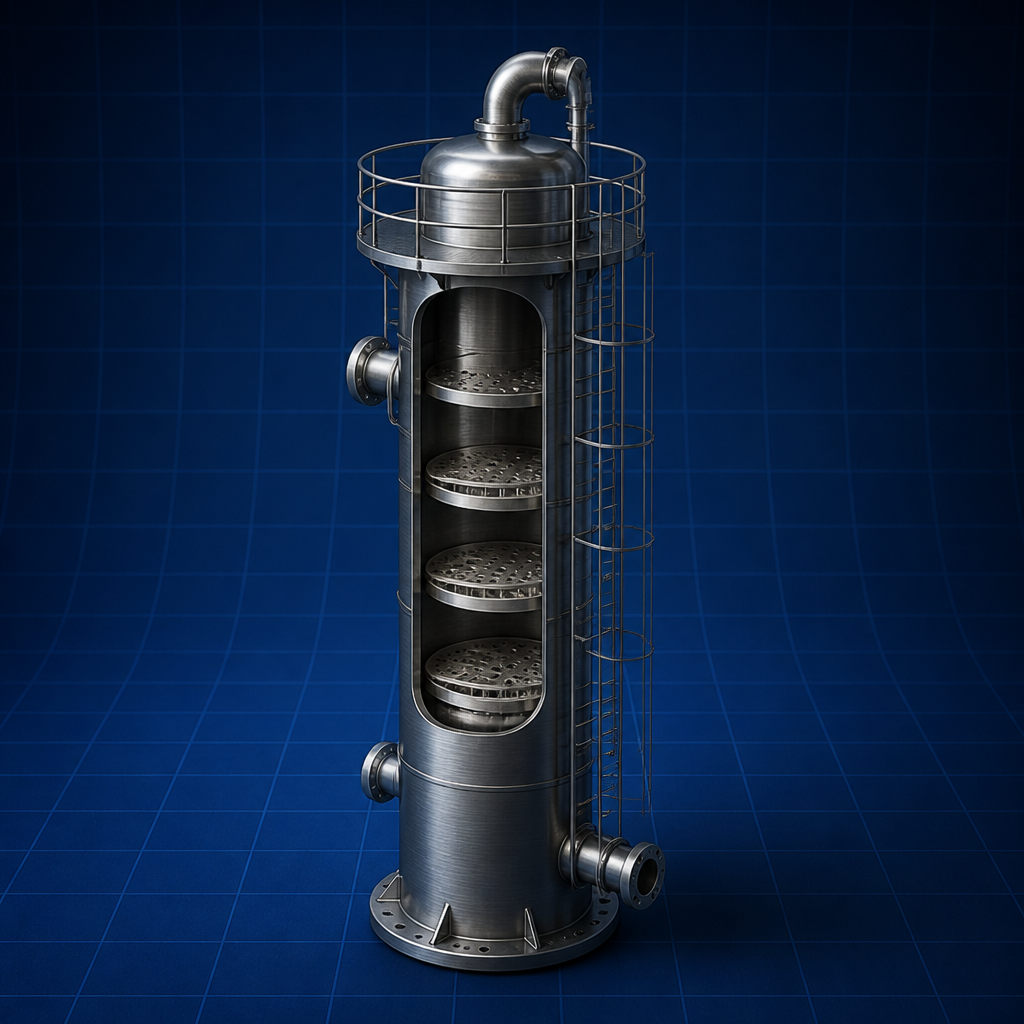 Column section — Distillation Column Design