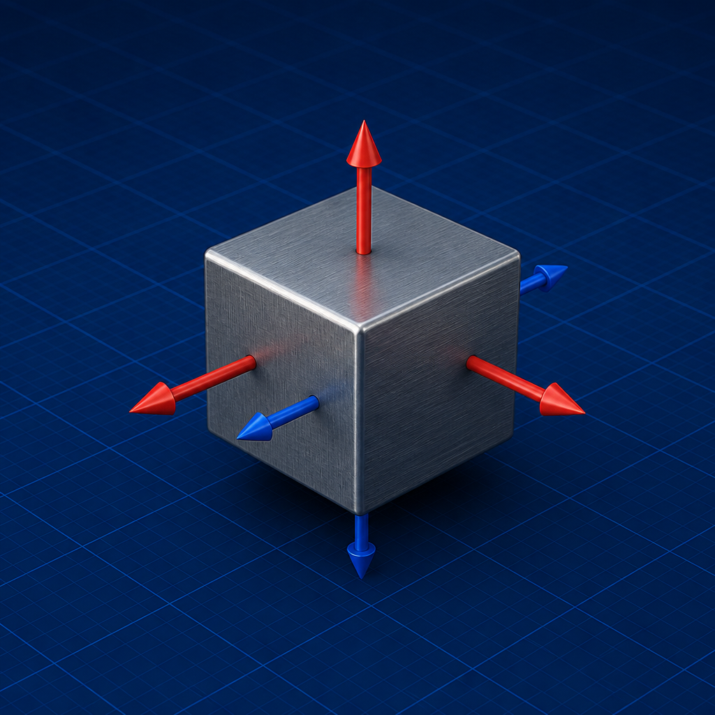 Stress element — Principal Stresses and Mohr’s Circle