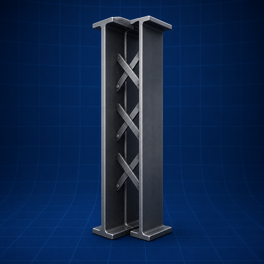 Built-up column — Compression Member Design