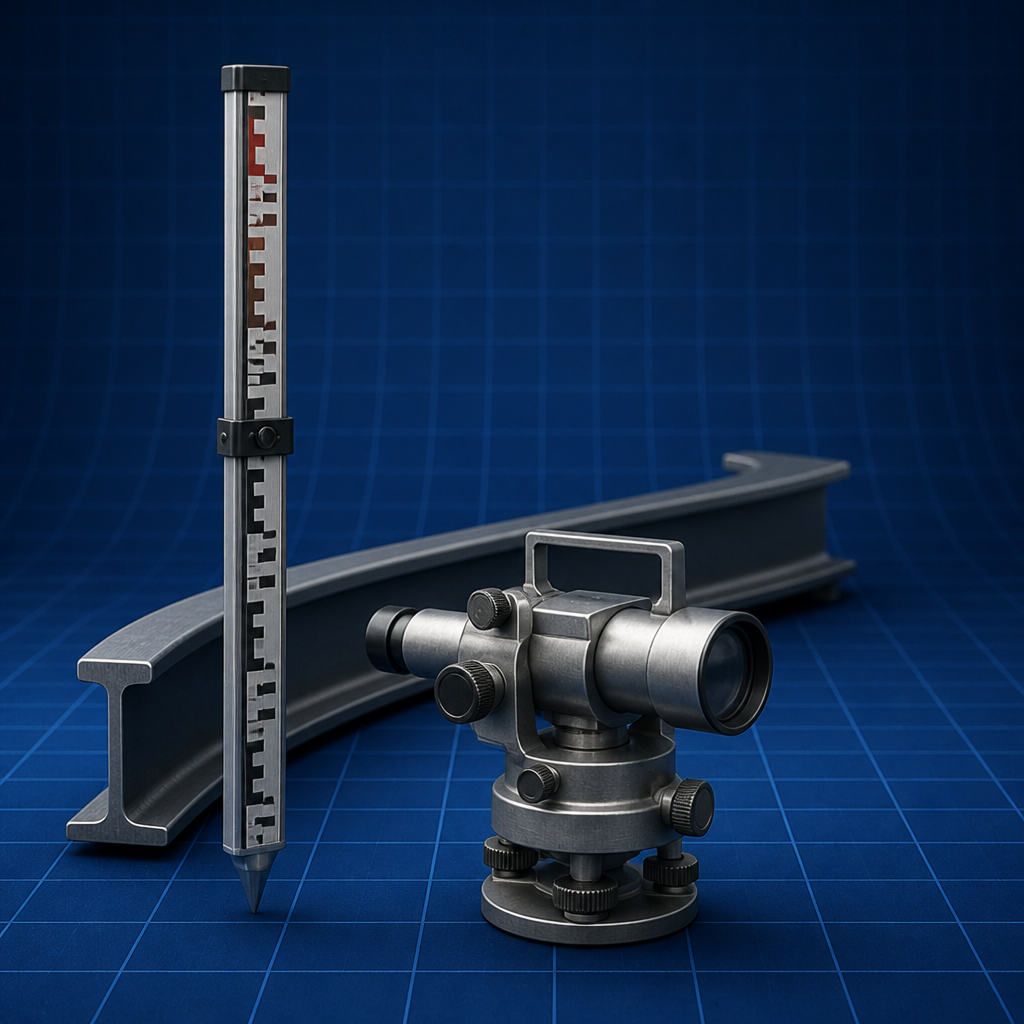 Staff and curve — Tacheometry and Curves