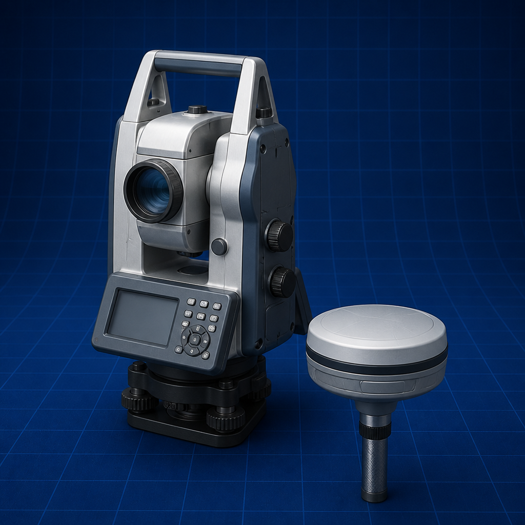 Total station — Total Station and GPS Survey