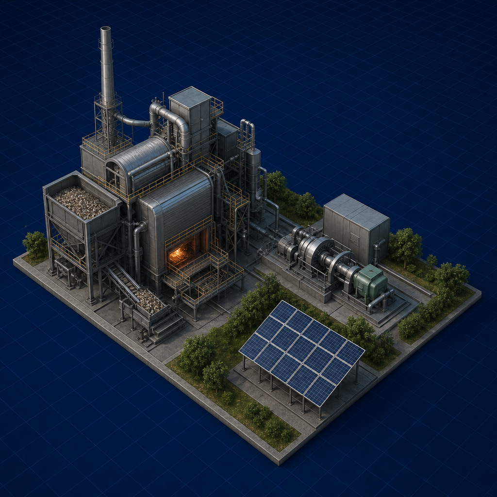 WtE boiler and turbine — Waste to Energy Basics