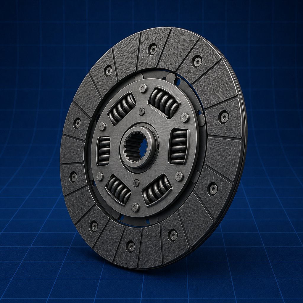 Clutch disc — Clutch and Gearbox Fundamentals