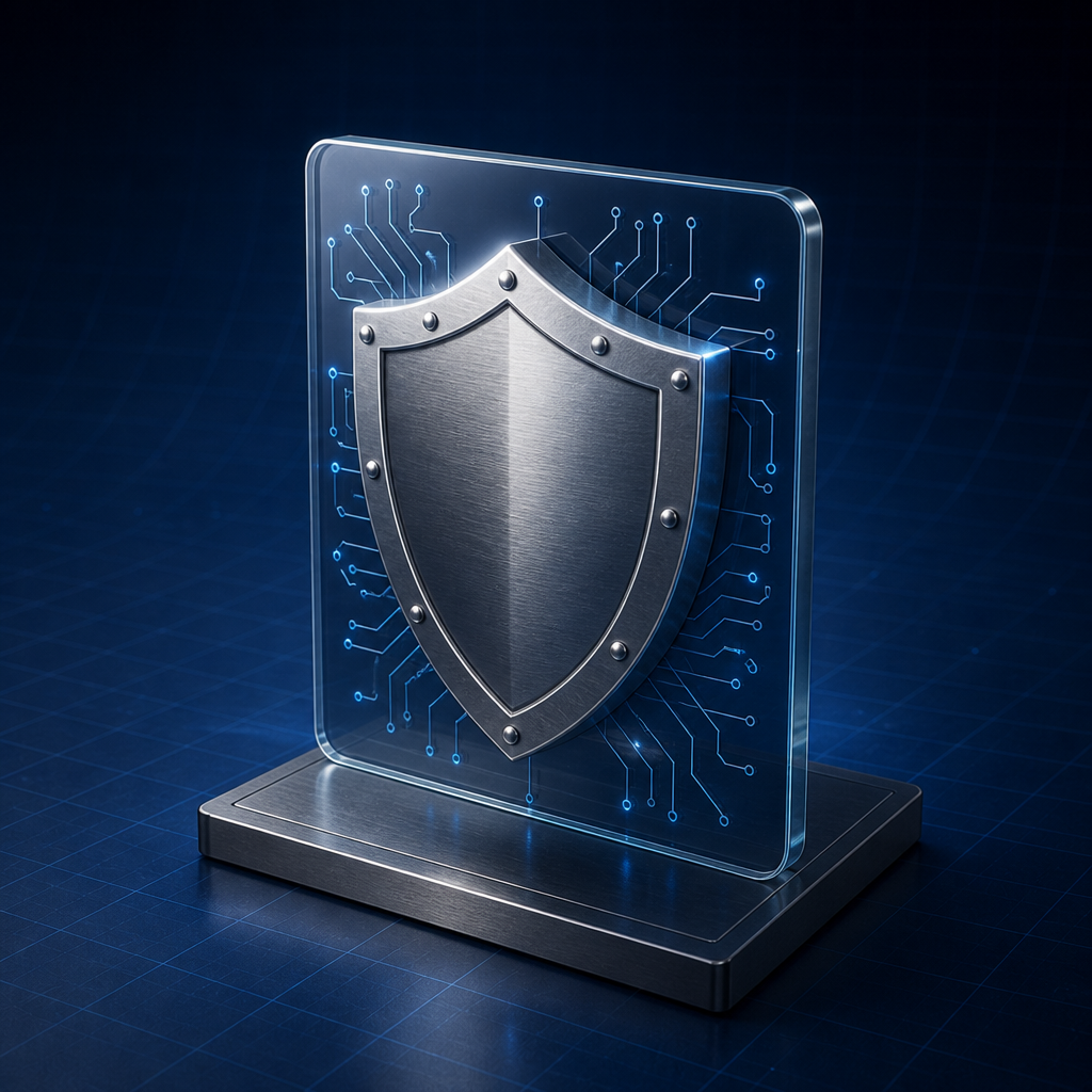 Padlock on a panel — Web Security Basics