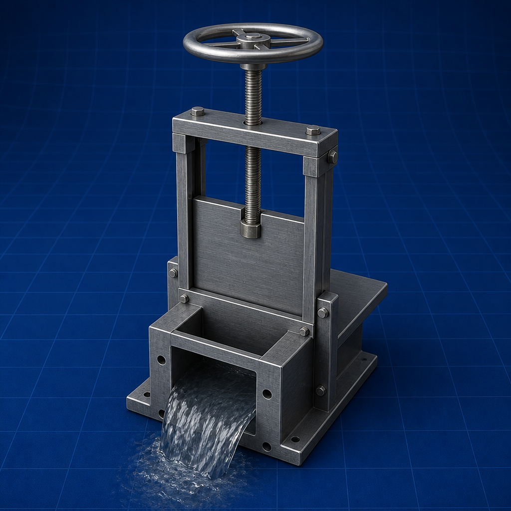 Outlet sluice — Irrigation Water Requirement