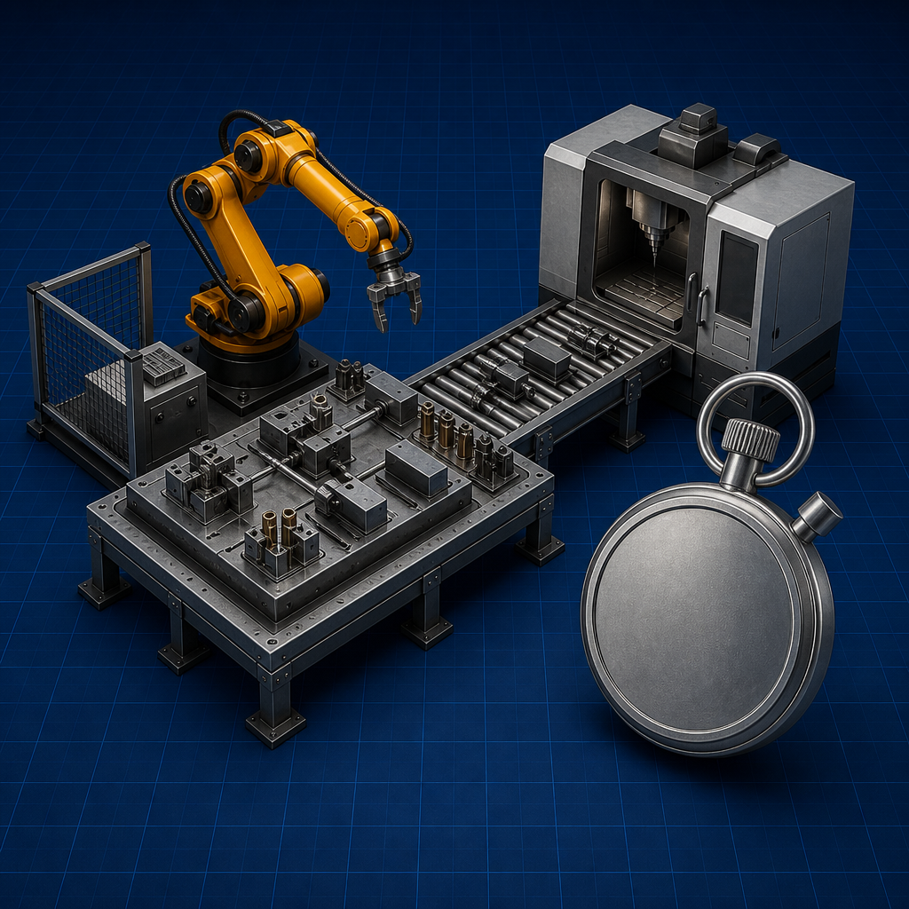 Timer housing and work fixture — Work Measurement